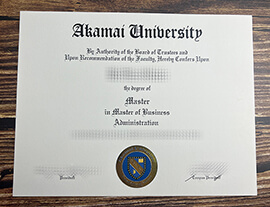 Get Akamai University fake diploma.