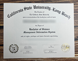 Get California State University, Long Beach fake diploma.