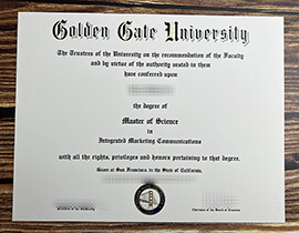 Get Golden Gate University fake diploma, Buy Golden Gate University fake diploma.