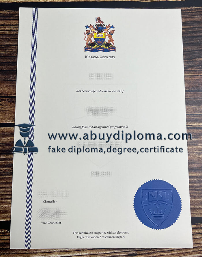 Buy Kingston University fake diploma, Make Kingston University diploma.
