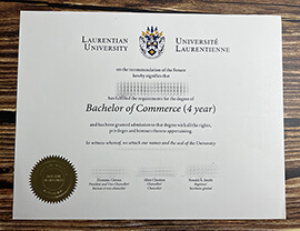 Get Laurentian University fake diploma.