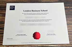 Make London Business School diploma.