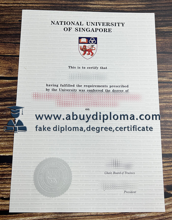 Buy National University of Singapore fake diploma, Buy NUS fake diploma.