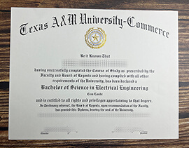Get Texas A&M University-Commerce fake diploma.