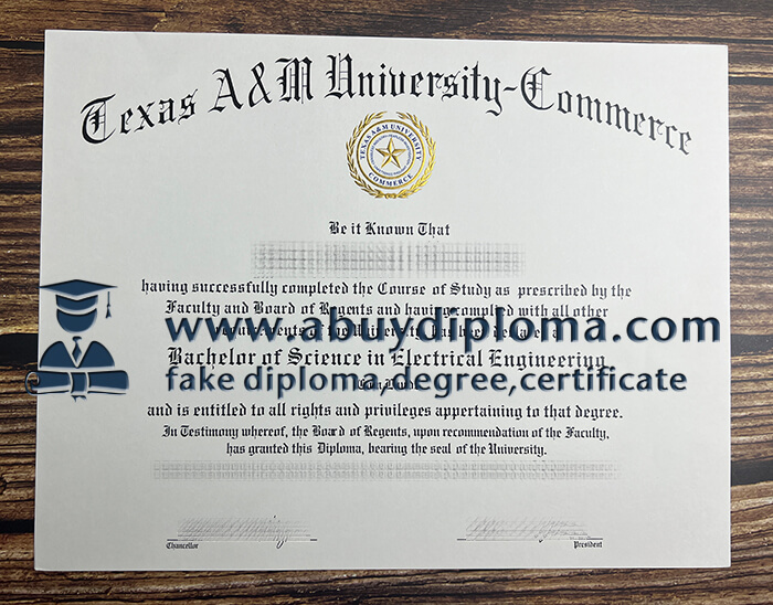 Buy Texas A&M University-Commerce fake diploma.