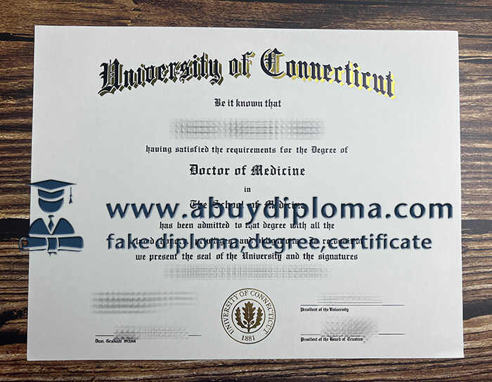 Buy University of Connecticut fake diploma.