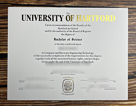 Make University of Hartford diploma.