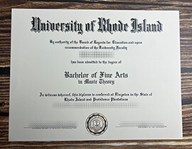 Get University of Rhode Island fake diploma.