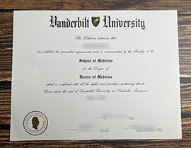 Get Vanderbilt University fake diploma.