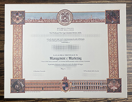 Get Università di Bologna fake diploma.