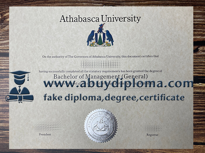 Buy Athabasca University fake diploma, Make AU diploma.