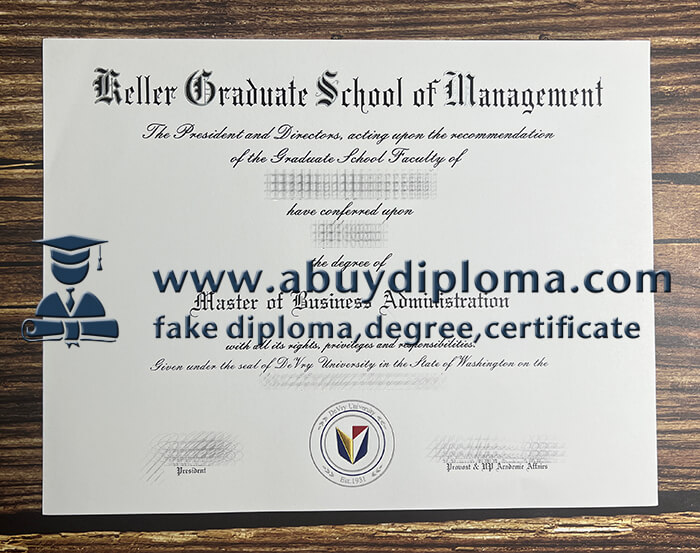 Get DeVry University fake diploma, Make DeVry University diploma.