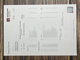 Buy Macquarie University fake transcript.