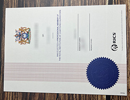 Get Royal Institution of Chartered Surveyors fake diploma.