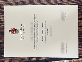 Get Royal Holloway University of London fake diploma.