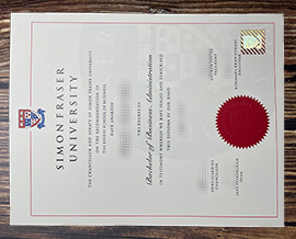 Get Simon Fraser University fake diploma.