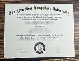 Get Southern New Hampshire University fake diploma.