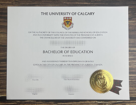 Get University of Calgary fake diploma.
