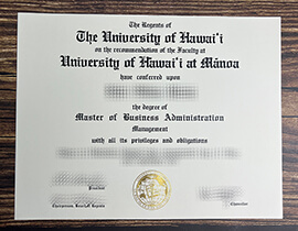 Get University of Hawaiʻi at Mānoa fake diploma.