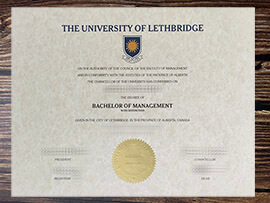 Buy University of Lethbridge fake diploma.
