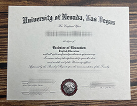 Get University of Nevada, Las Vegas fake diploma.