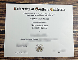 Order University of Southern California fake diploma.