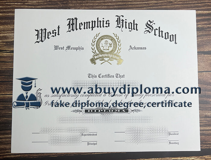 Buy West Memphis High School fake diploma, Buy AWM fake diploma.