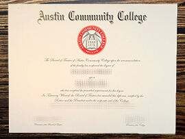 Get Austin Community College fake diploma.