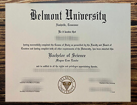 Get Belmont University fake diploma.