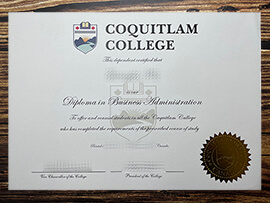Make Coquitlam College diploma.