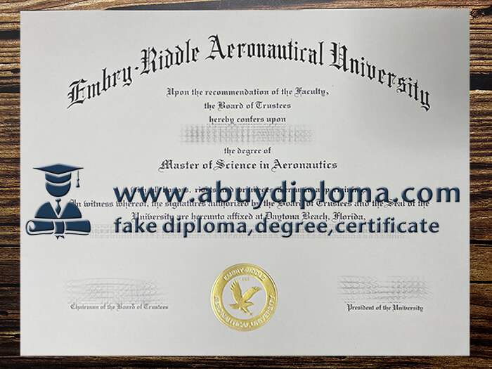 Buy Embry Riddle Aeronautical University fake diploma, Make ERAU diploma.