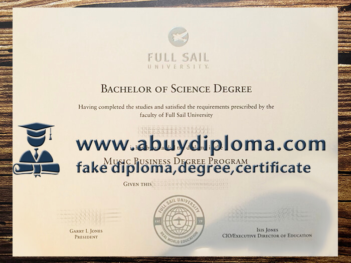 Get Full Sail University fake diploma, Make Full Sail University diploma.