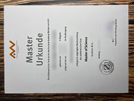 Get Master Urkunde fake certificate.