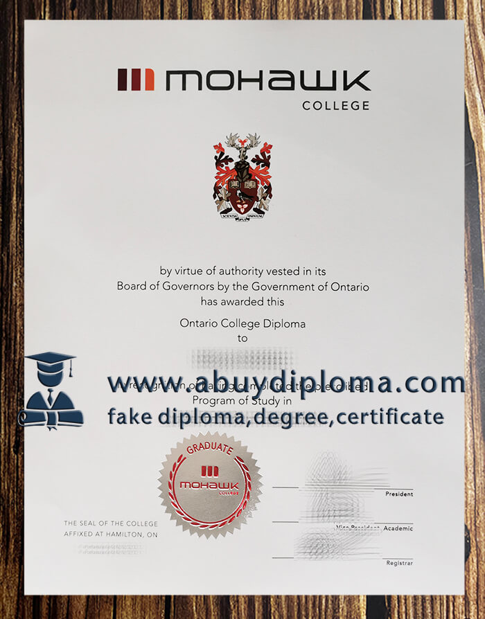 Get Mohawk College fake diploma, Buy Mohawk College fake diploma.