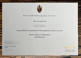 Get Royal Northern College of Music fake diploma.