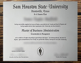 Purchase SHSU fake degree online, Obtain Sam Houston State University fake degree.