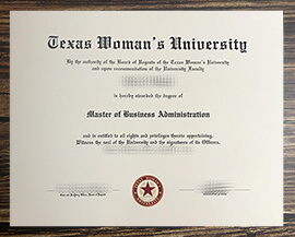 Get Texas Woman's University fake diploma.