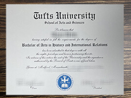 Get Tufts University fake diploma.