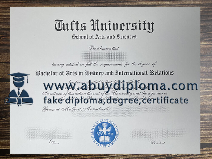 Buy Tufts University fake diploma.