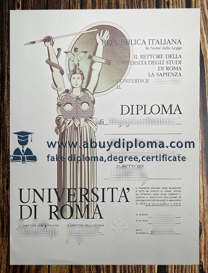 Buy Università Di Roma fake diploma, Make Università Di Roma diploma.