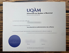 Purchase Université du Québec à Montréal fake diploma.