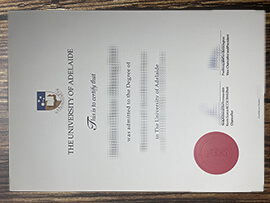 Make University of Adelaide diploma.