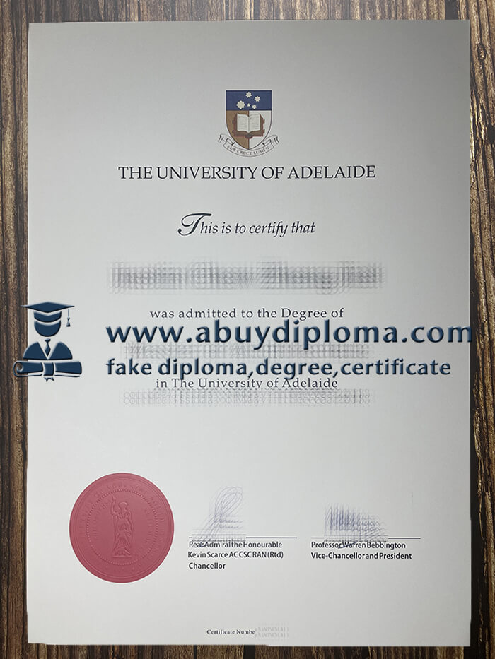 Get University of Adelaide fake diploma.