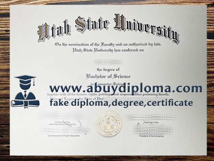 Order Utah State University fake diploma, Make USU diploma.
