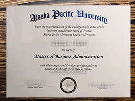 Purchase Alaska Pacific University fake diploma.