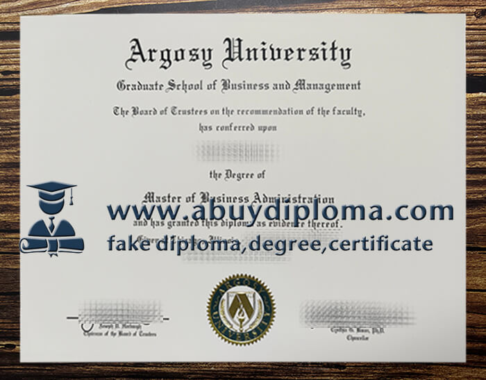 Buy Argosy University fake diploma, Make Argosy University diploma.
