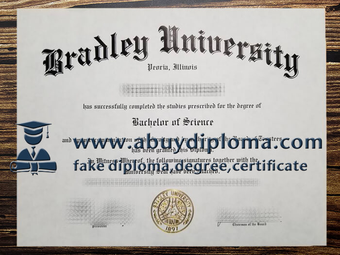 Get Bradley University fake diploma online, Make Bradley University degree.