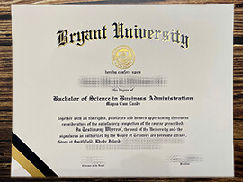 Get Bryant University fake diploma, Fake Bryant University diploma.