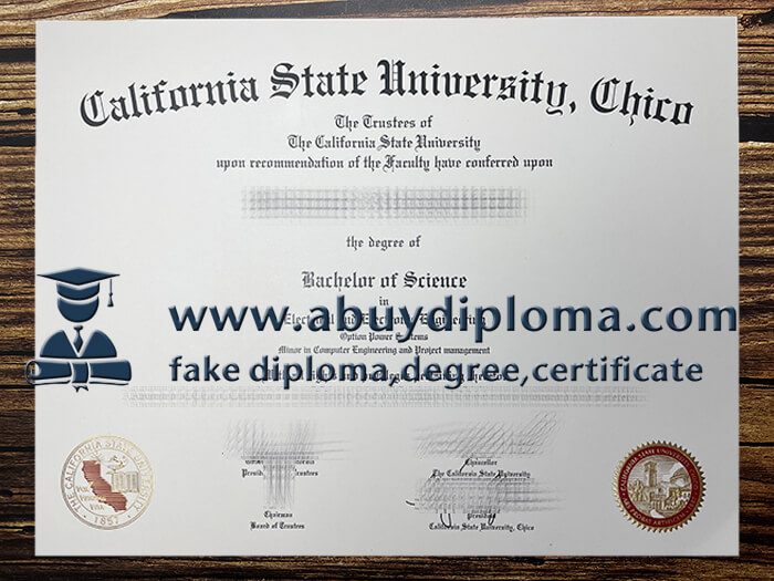Buy California State University, Chico fake diploma.