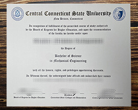 Obtain Central Connecticut State University fake diploma.
